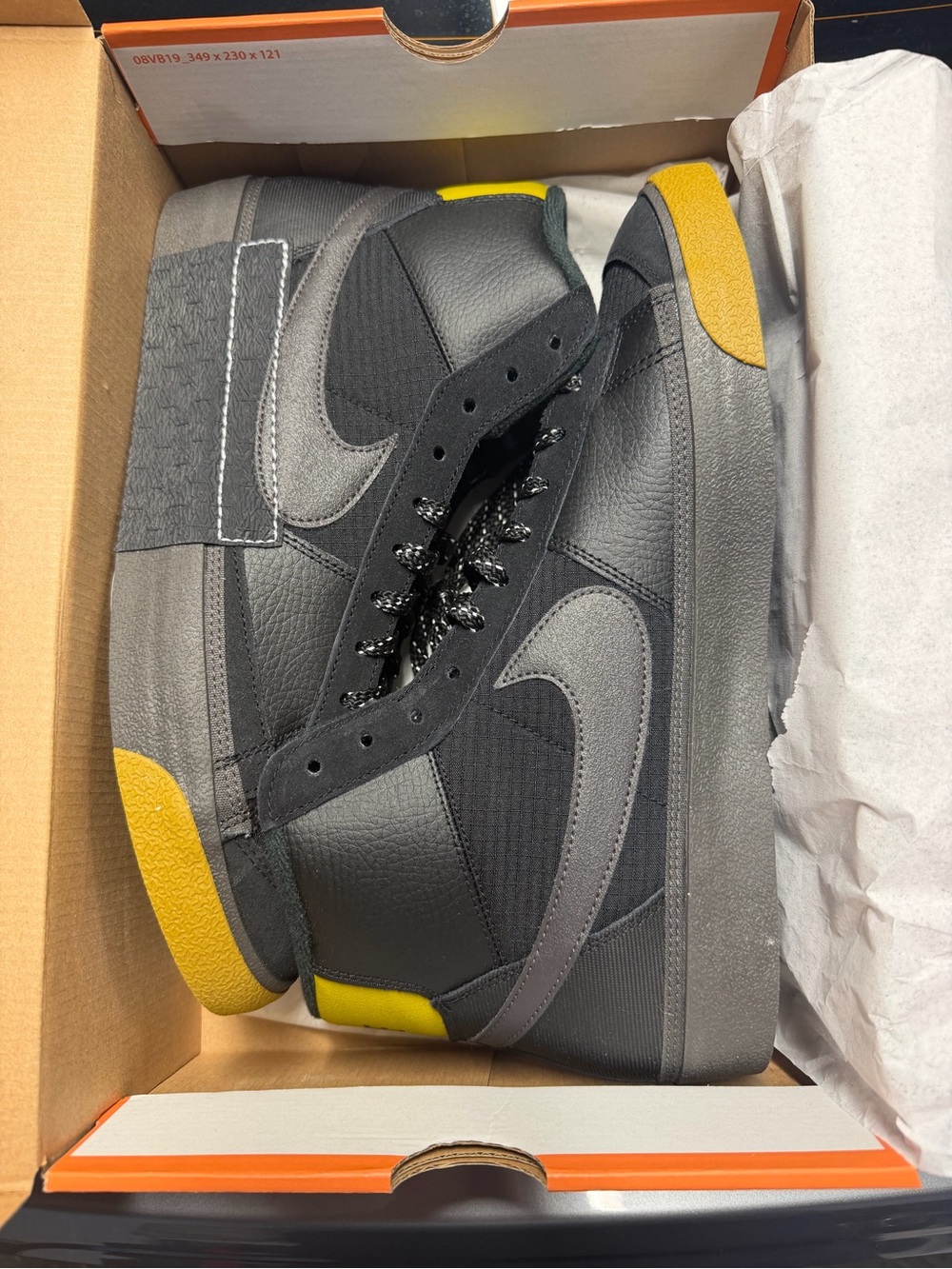 Black Nike Blazers - Size 13